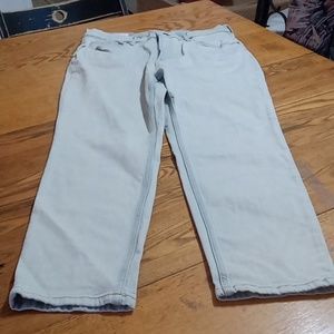 EVERLANE 32 Women Jeans DENIM Pants New BLUE CHALK STRAIGHT THE ORIGINAL CHEEKY